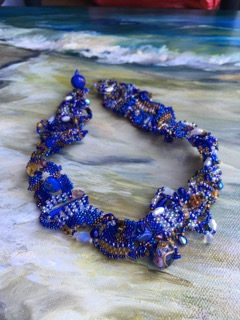 Freeform Sewing with Beads