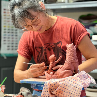 Clay Sculpture: Saturday Mornings 9 a.m.-12 p.m.